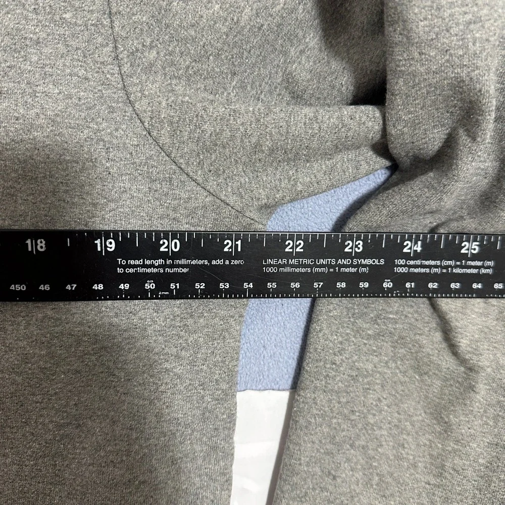 Patagonia P-6 Logo Uprisal Hoody Stretch Gravel Heather‎ Grey Mens Size Medium